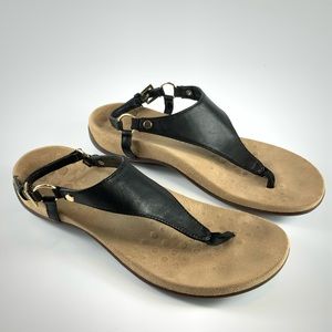 Vionic Kirra T Backstrap Leather Sandal